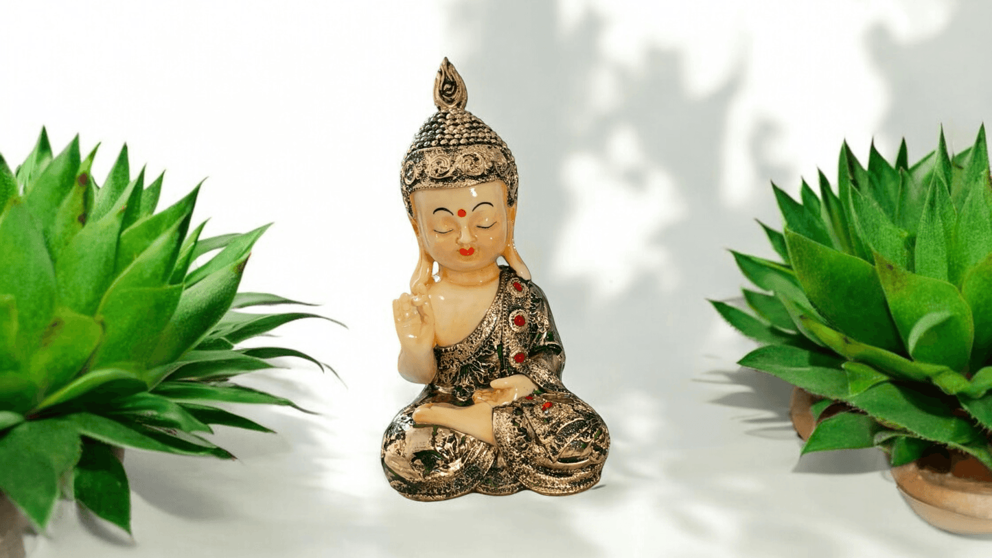 Buddha Monk Set of 4