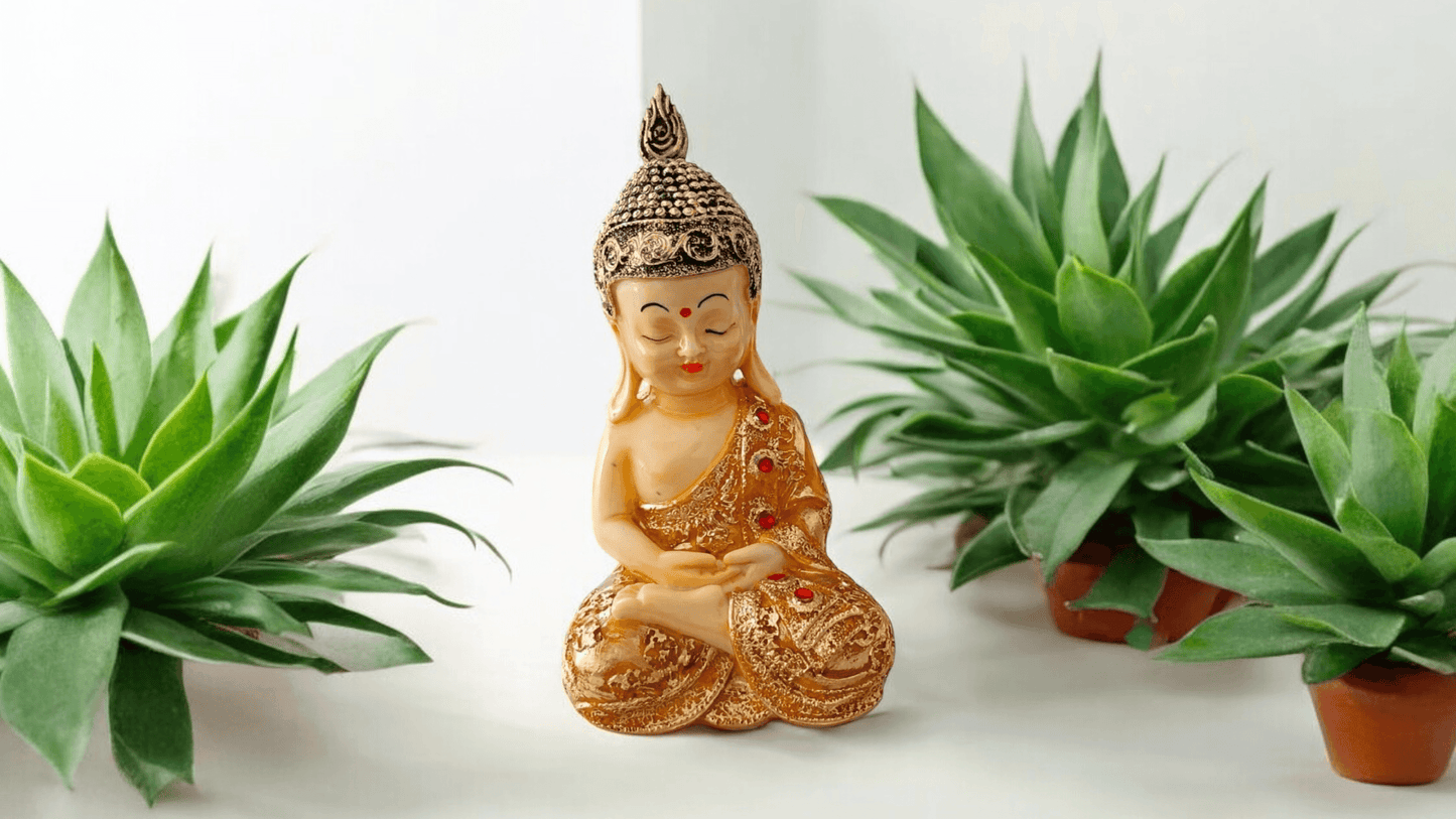 Buddha Monk Set of 4