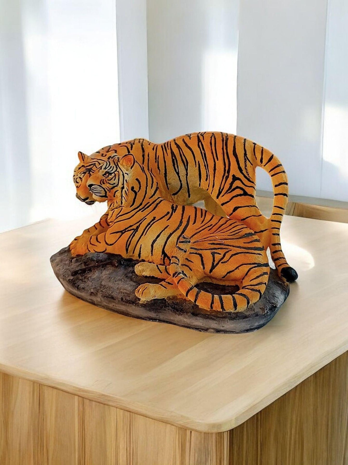 Tiger Couple Figurine