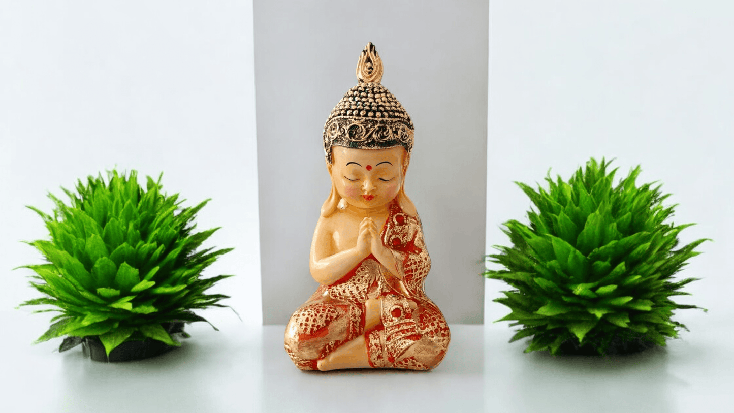 Buddha Monk Set of 4