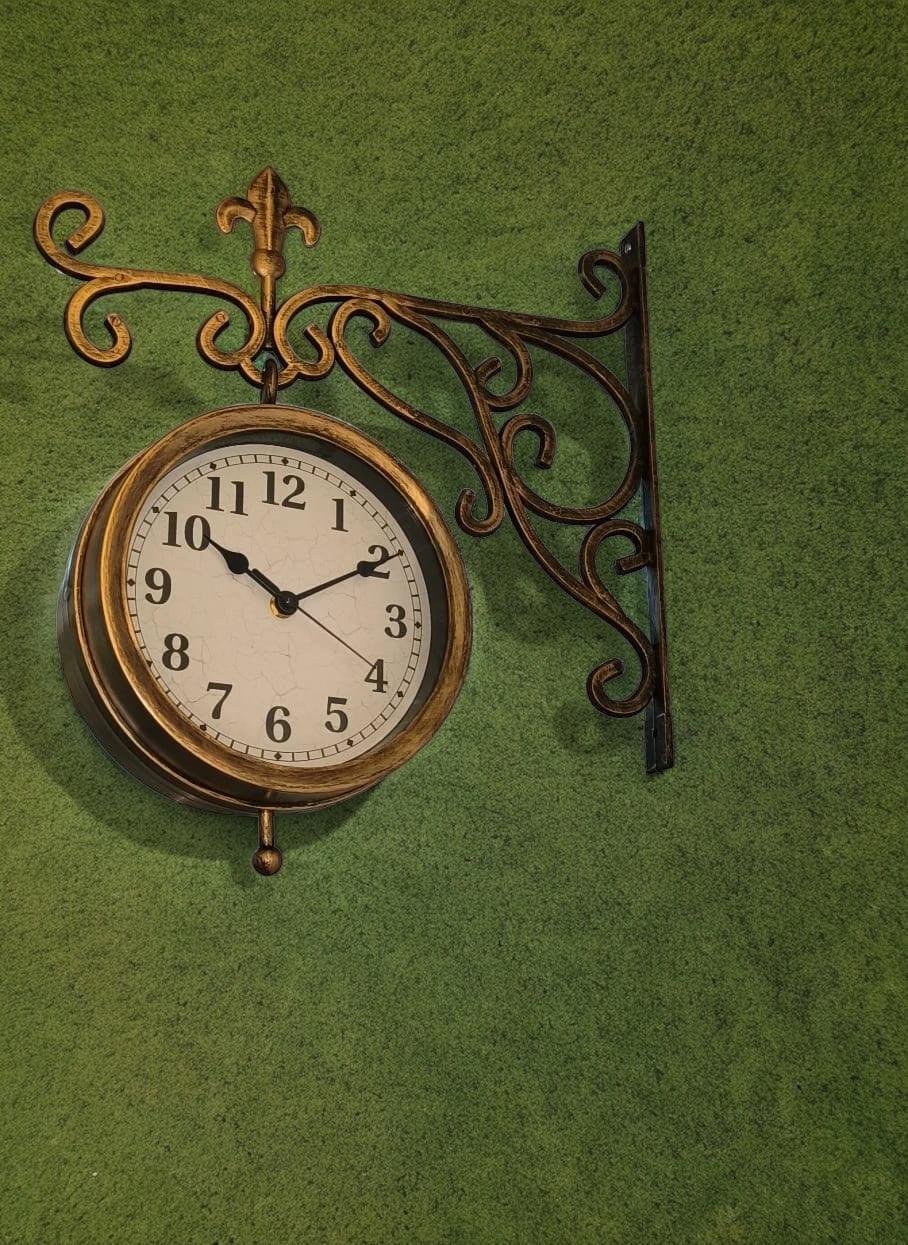 Aristo Vintage Double-Sided Station Wall Clock