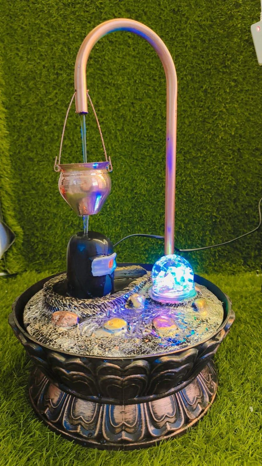 Shiva Linga Water Fountain