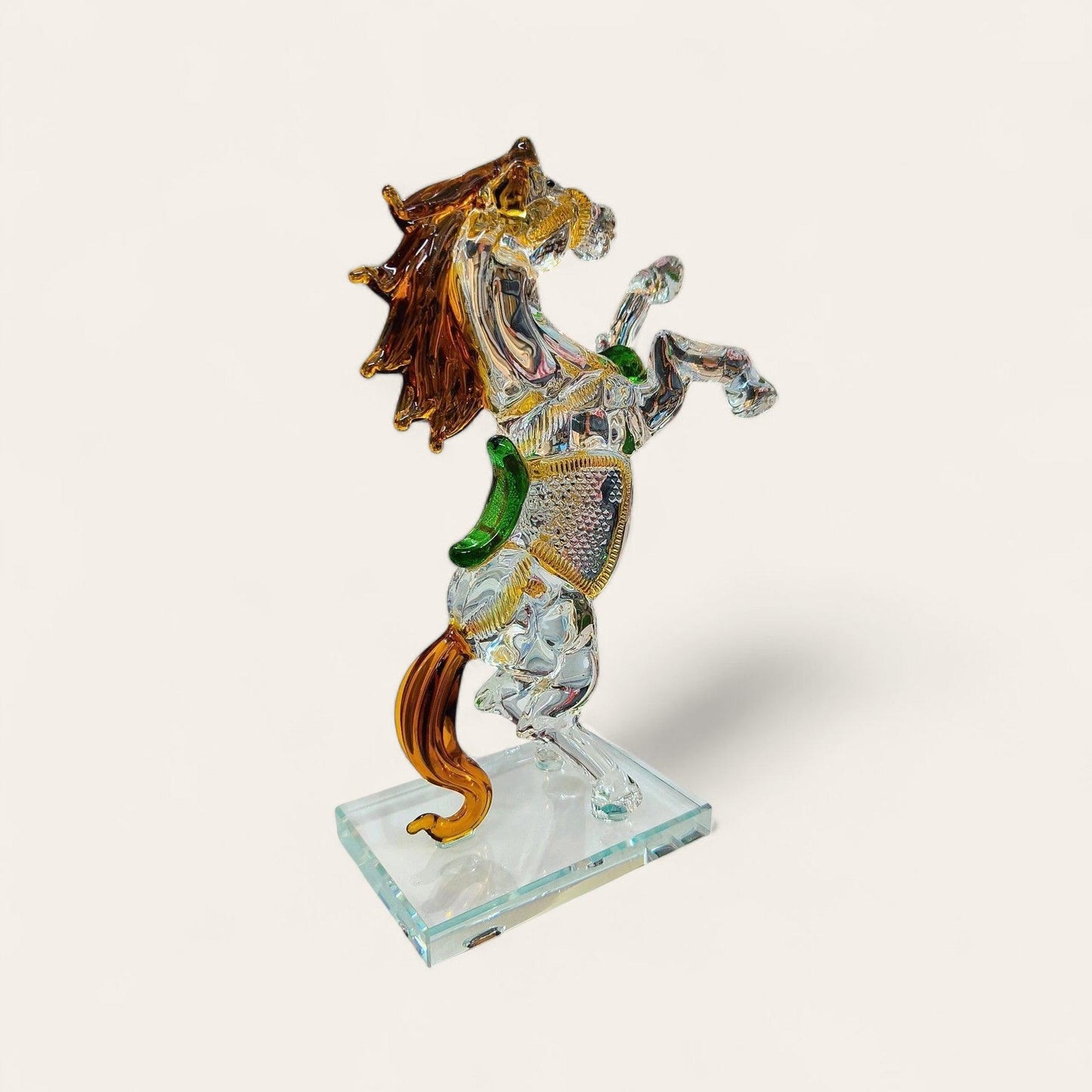 Crystal Horse Statue