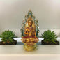 Gautam Buddha Statue sitting on Peacock