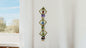 Handmade Multicolour Metal Wall Decor - Trio of Musicians with Hanging Legs