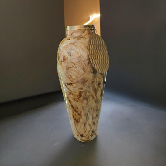 Elegant Metal Flower Vase