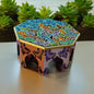 Exquisite Rajasthani Wooden Chowki / Stool