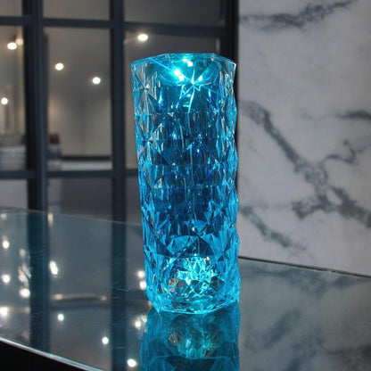 Crystal LED Touch Lamp