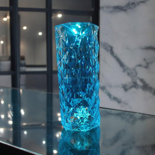 Crystal LED Touch Lamp