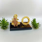 Elegant Lord Ganesh Playing Flute Showpiece