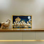 Seven Horses Crystal Scenery
