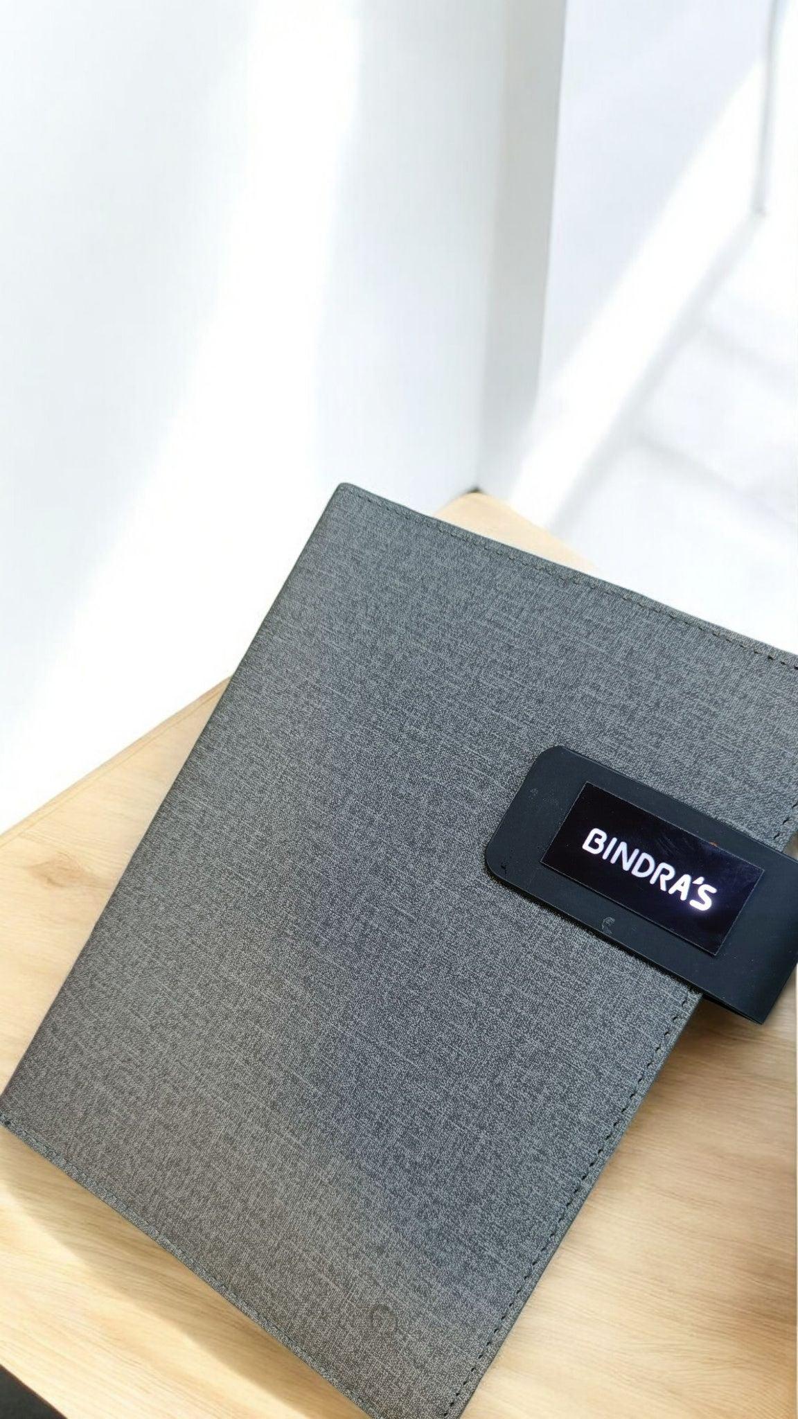 Smart Notebook with Built-In 4000mAh Power Bank - A5 Size