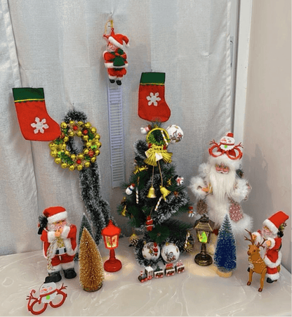 Christmas Decoration with Santa Clause combo