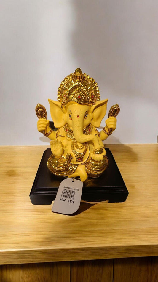 Lord Ganesh Idol Gold