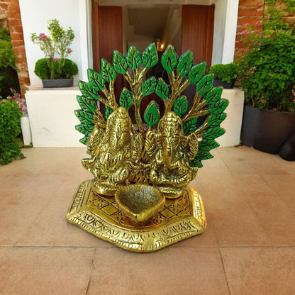 Lakshmi Ganesh Diya Idol for Decoration