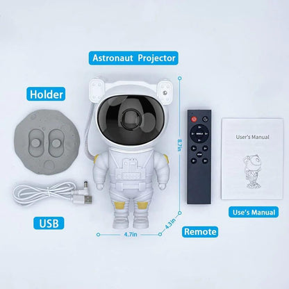 Astronaut Galaxy Projector Lamp