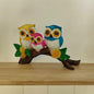 Owl Family Showpiece - A Symbol of Wisdom and Unity