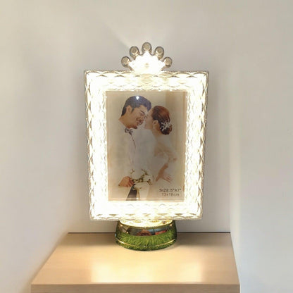Illuminating Crystal LED Photo Frame