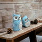Ceramic Owl Pair | Figurine Set of 2