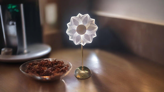 Sunflower Touch Lamp: Illuminate Your Home with Elegance and Charm