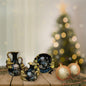Black and Golden Rounded Hydria ceramic Crockery Showpiece: A Touch of Timeless Elegance