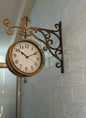 Aristo Vintage Double-Sided Station Wall Clock