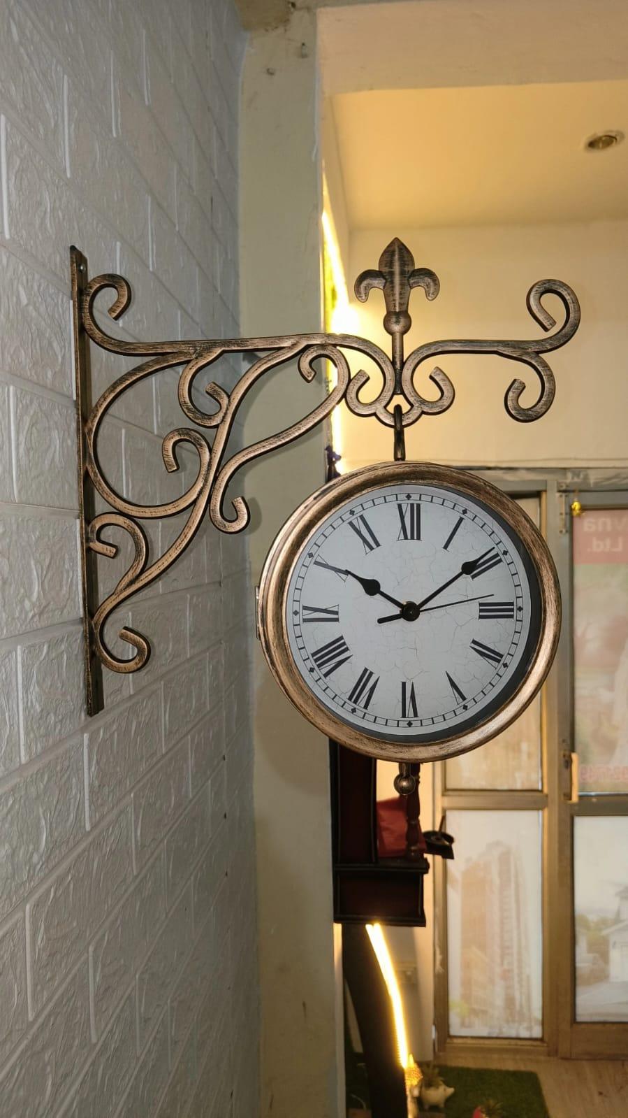 Aristo Vintage Double-Sided Station Wall Clock