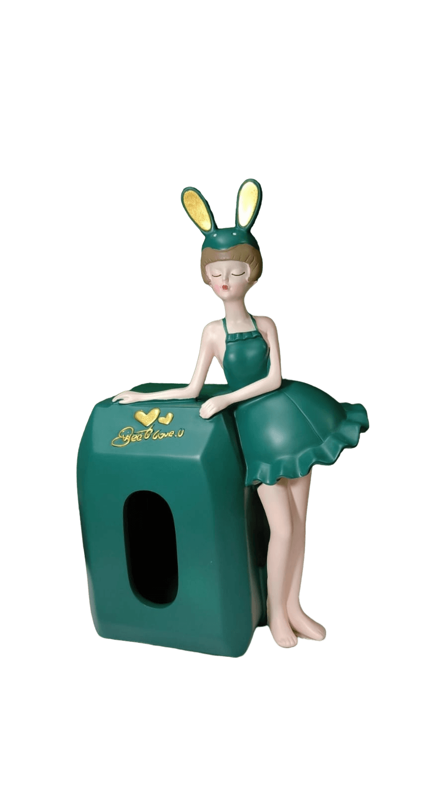 Beautiful Lady Tissue Box