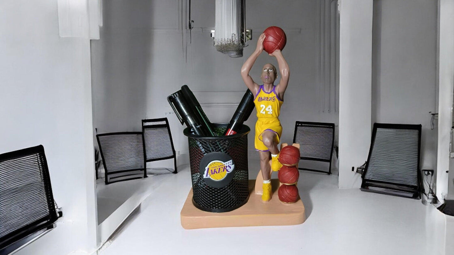 Basketball Player Pen Holder