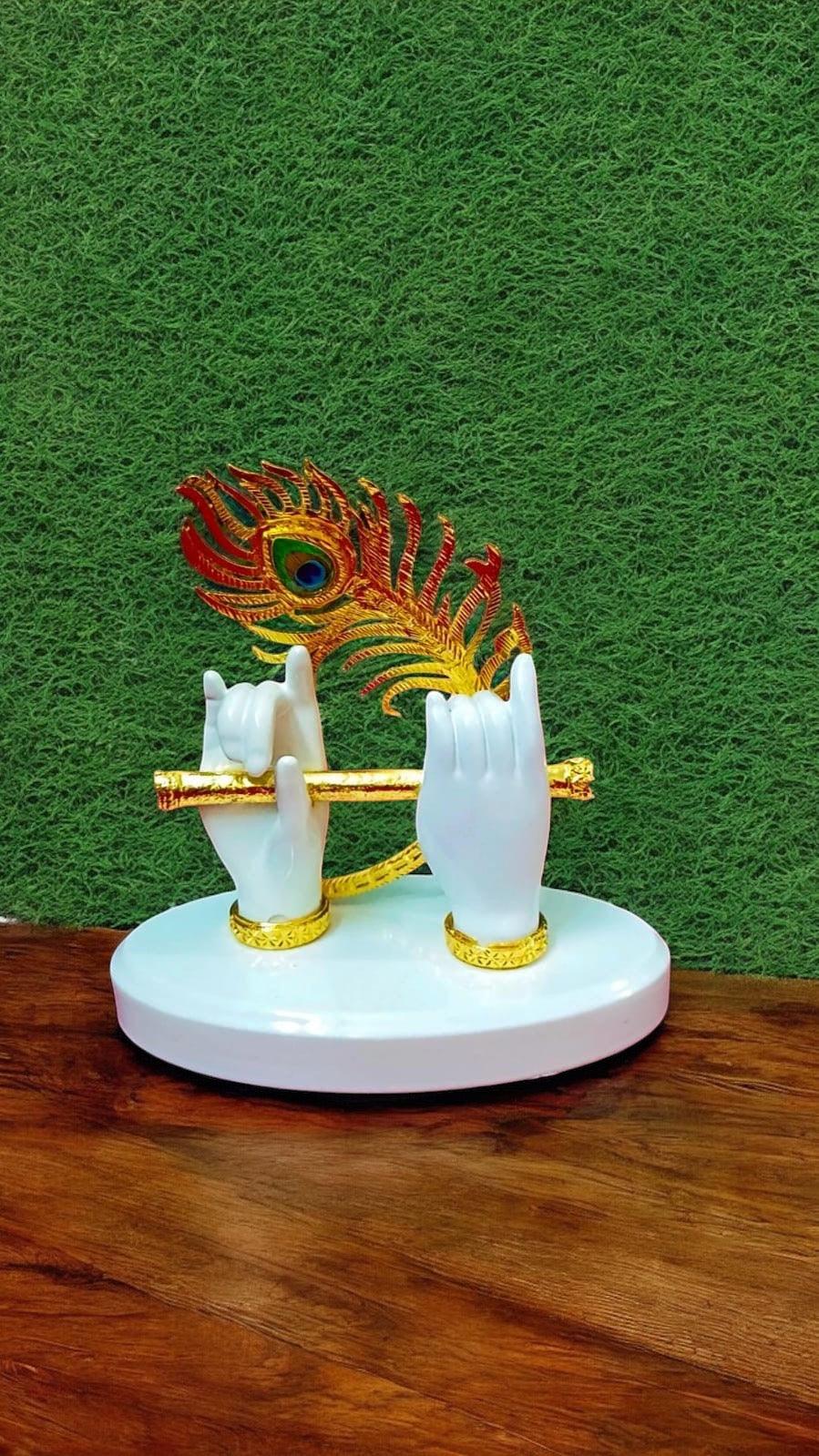 Krishna Ji Hands with Flute Showpiece