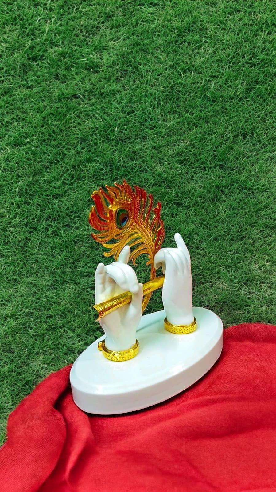 Krishna Ji Hands with Flute Showpiece