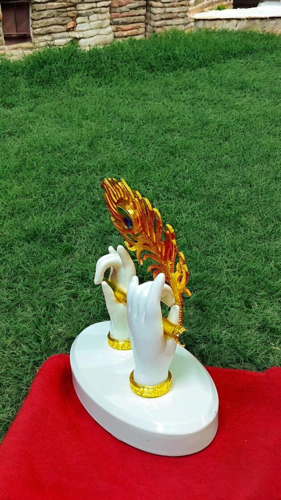 Krishna Ji Hands with Flute Showpiece