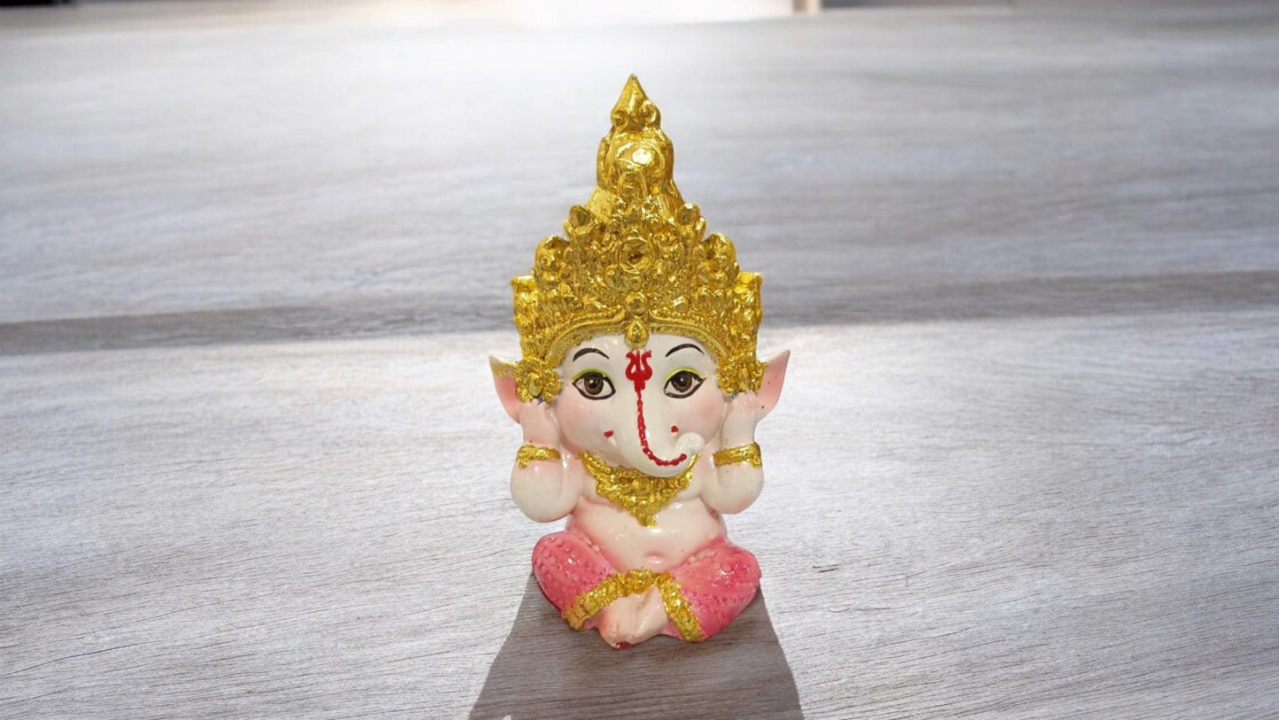 Mukut Baby Ganesha Set of 3.