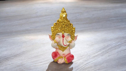 Mukut Baby Ganesha Set of 3.