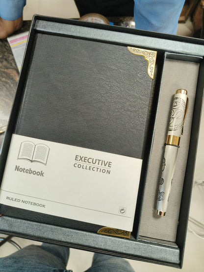 Vintage Diary & Pen Set