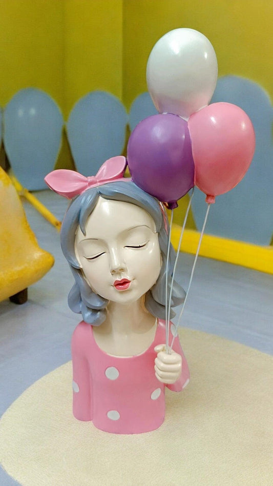 Lady Figure with balloons