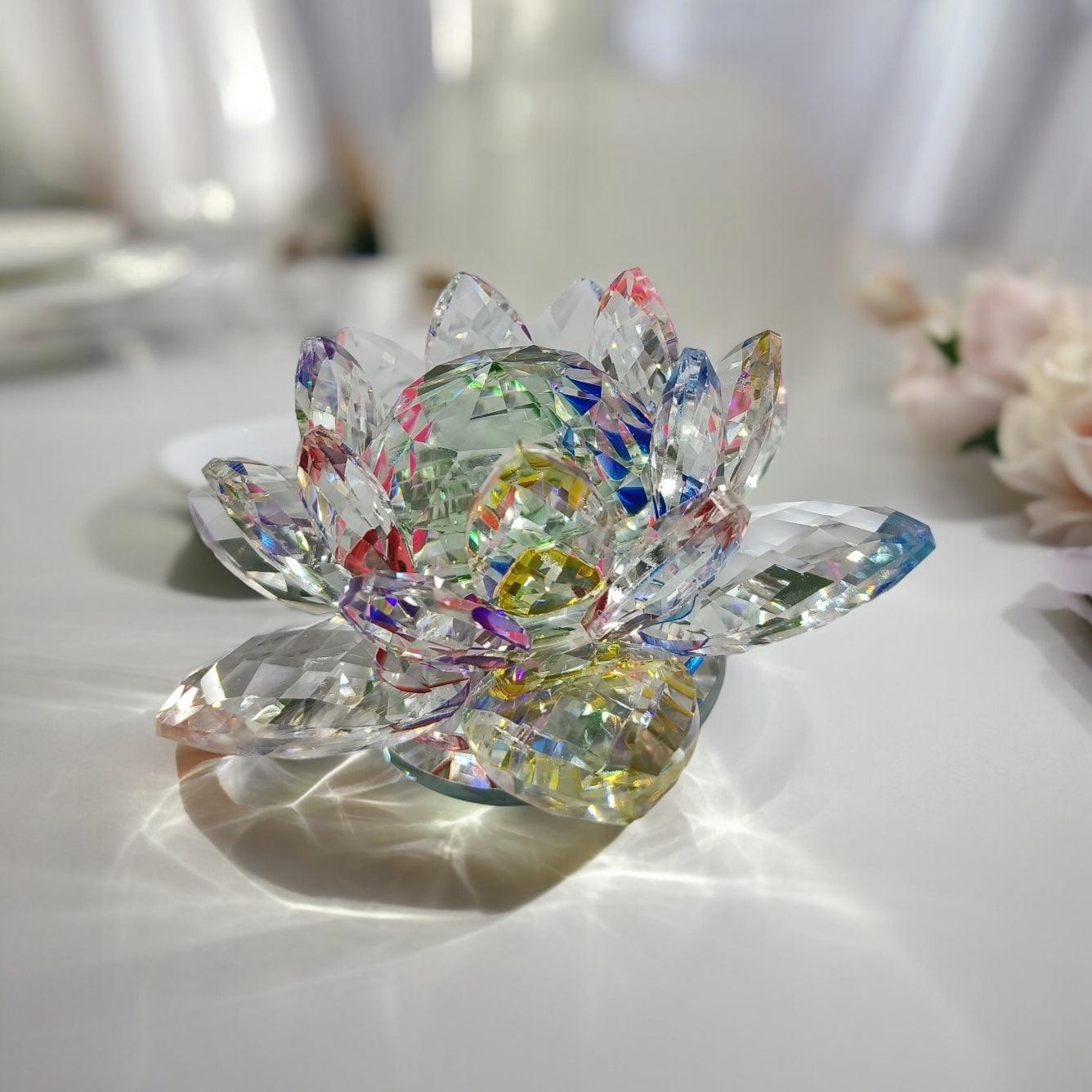 Sparkle Crystal spinning Lotus