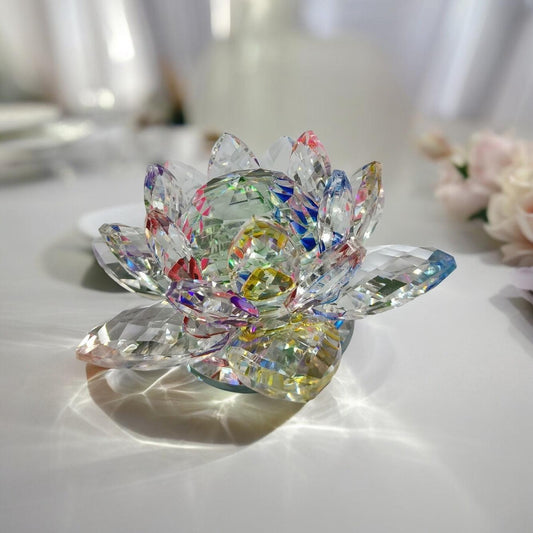 Sparkle Crystal spinning Lotus