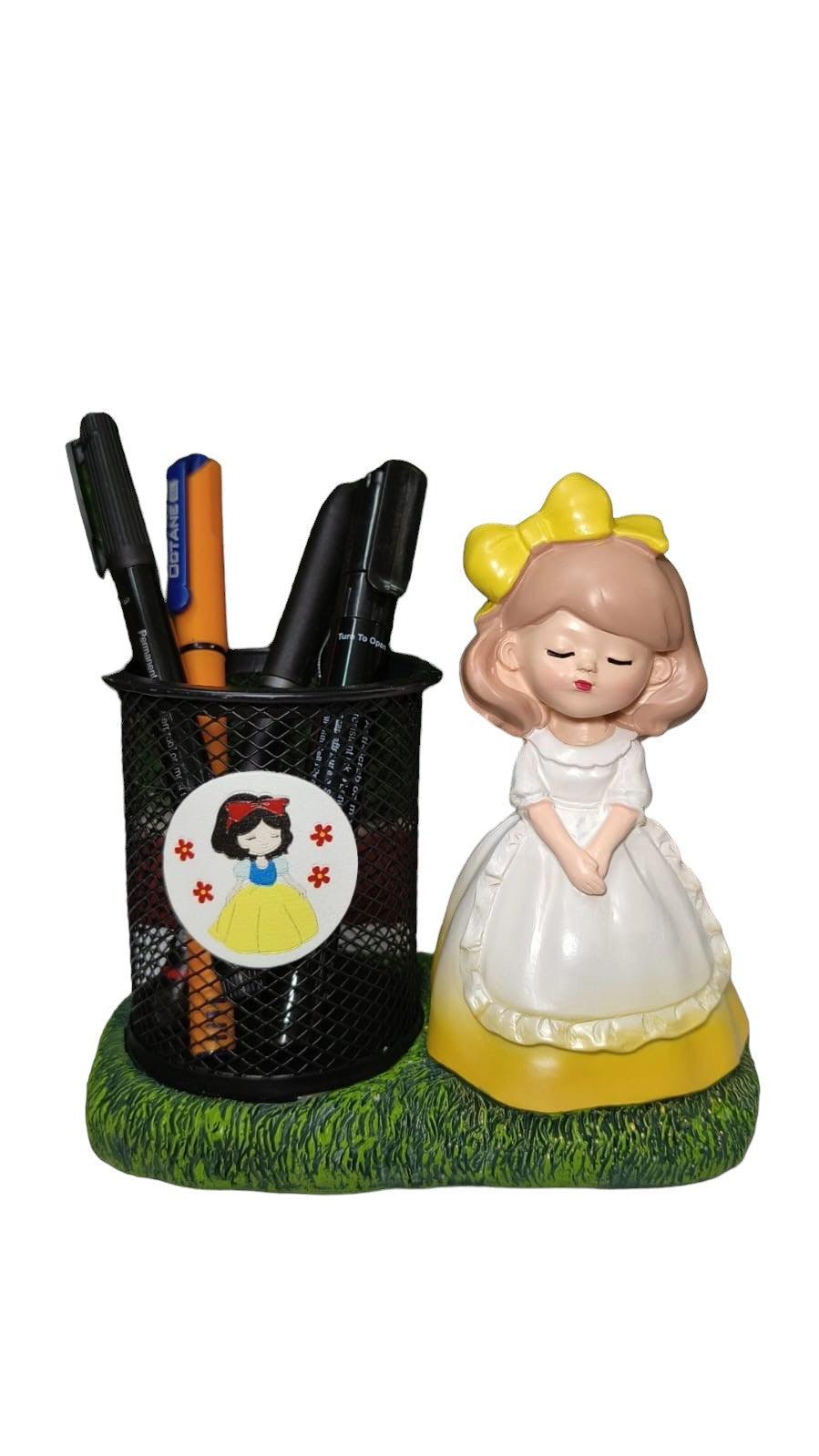 Adorable Little Girl Pen Holder