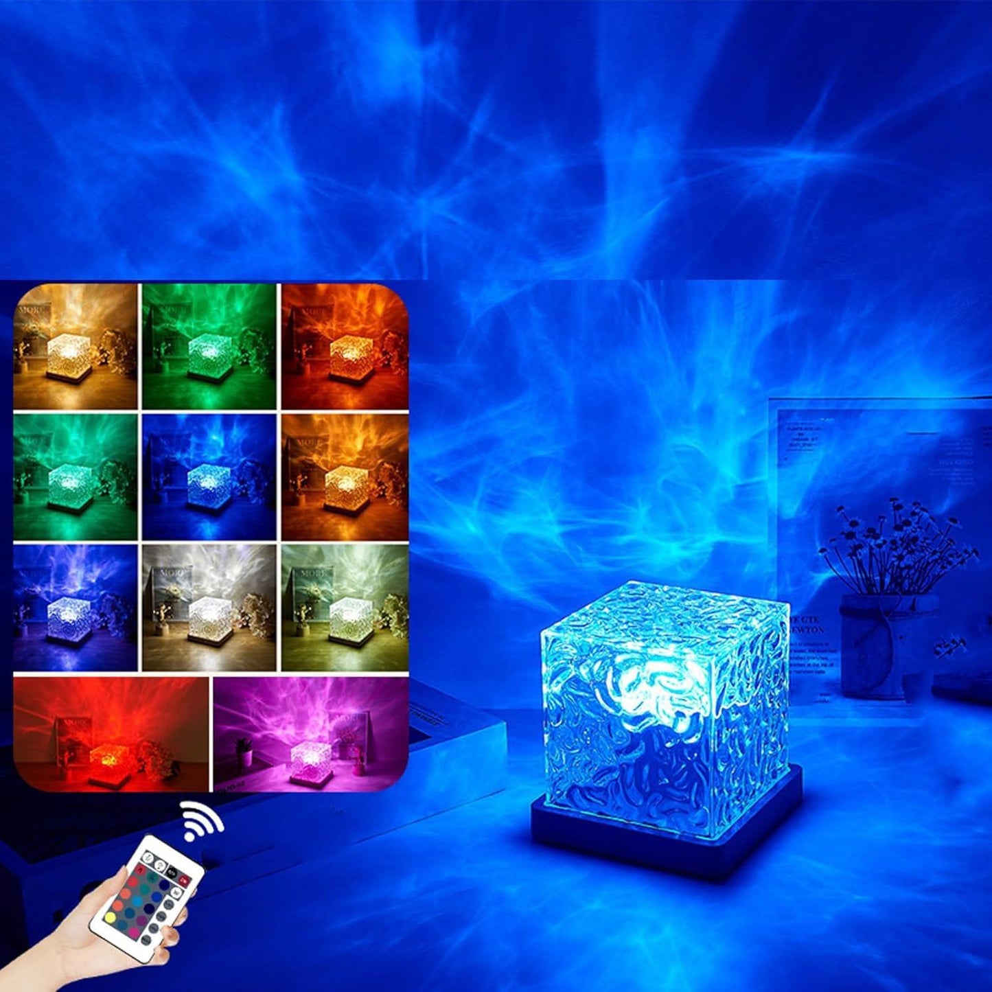 Ocean Wave Cube Lamp