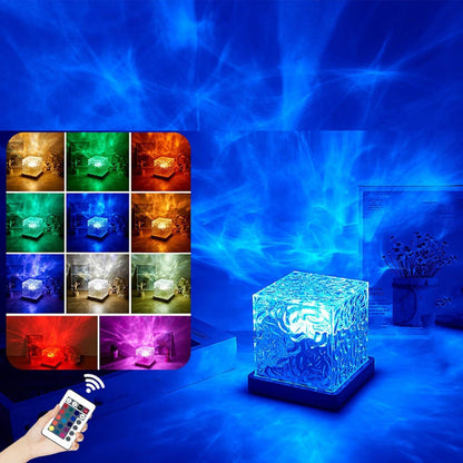 Ocean Wave Cube Lamp
