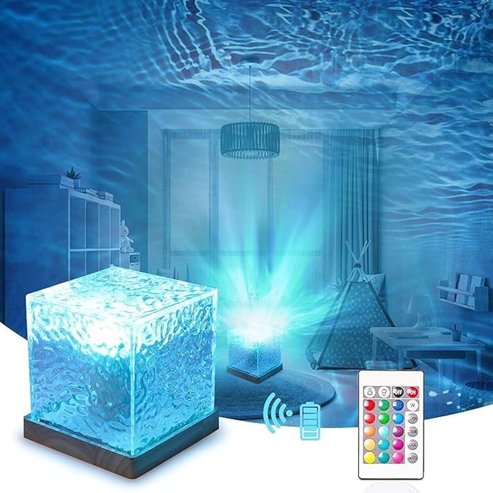 Ocean Wave Cube Lamp