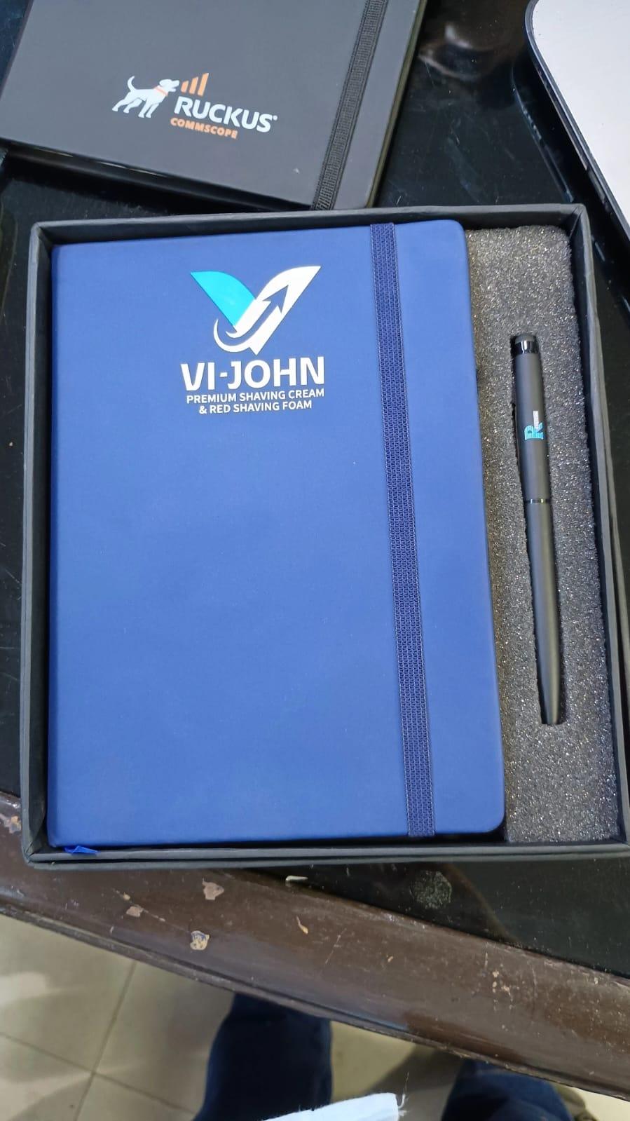 Personalised Diary and Pen Set – Ideal for Corporate Gifting