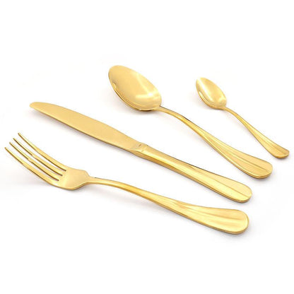 Luxury 24-Pieces Flatware Cutlery Set