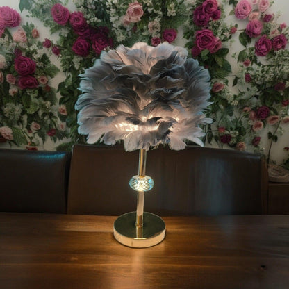 Modern Feather Design Night Lamp