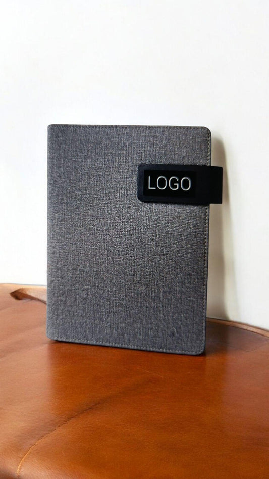 Smart Notebook with Built-In 4000mAh Power Bank - A5 Size