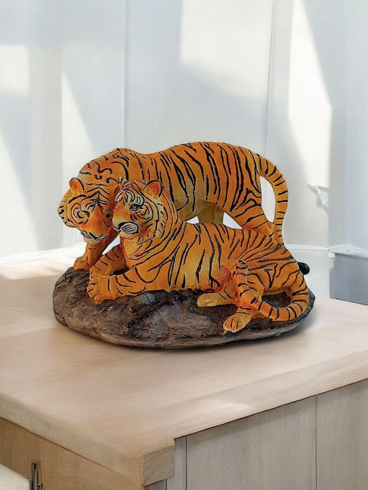 Tiger Couple Figurine