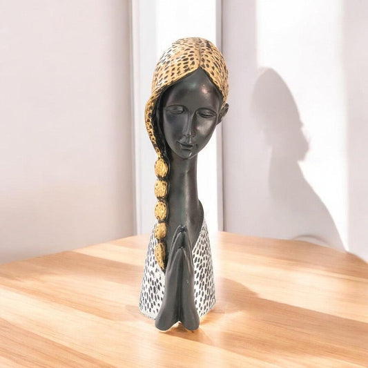 Welcome Girl Statue | Namaste Lady